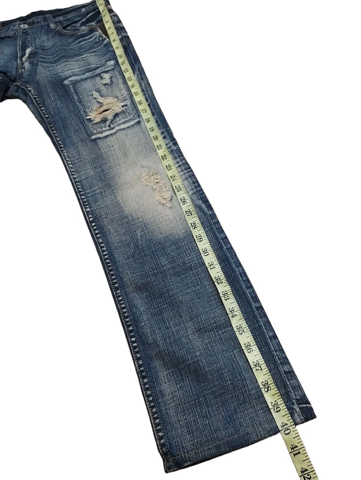 Japanese Brand SICK🔥JAPANESE DENIM DIFFERENCE RUPERT DISTRESSED JEAN Size US 32 / EU 48 - 8 Thumbnail