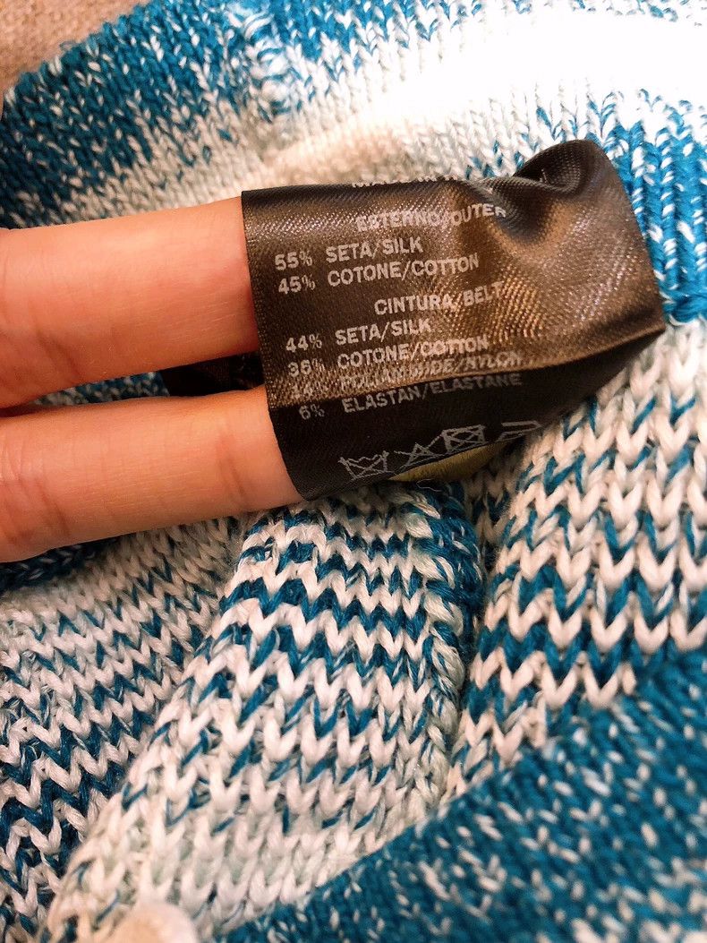 Loro Piana LORO PIANA Color-changing striped knit shorts Size 25" / US 0 / IT 36 - 9 Thumbnail