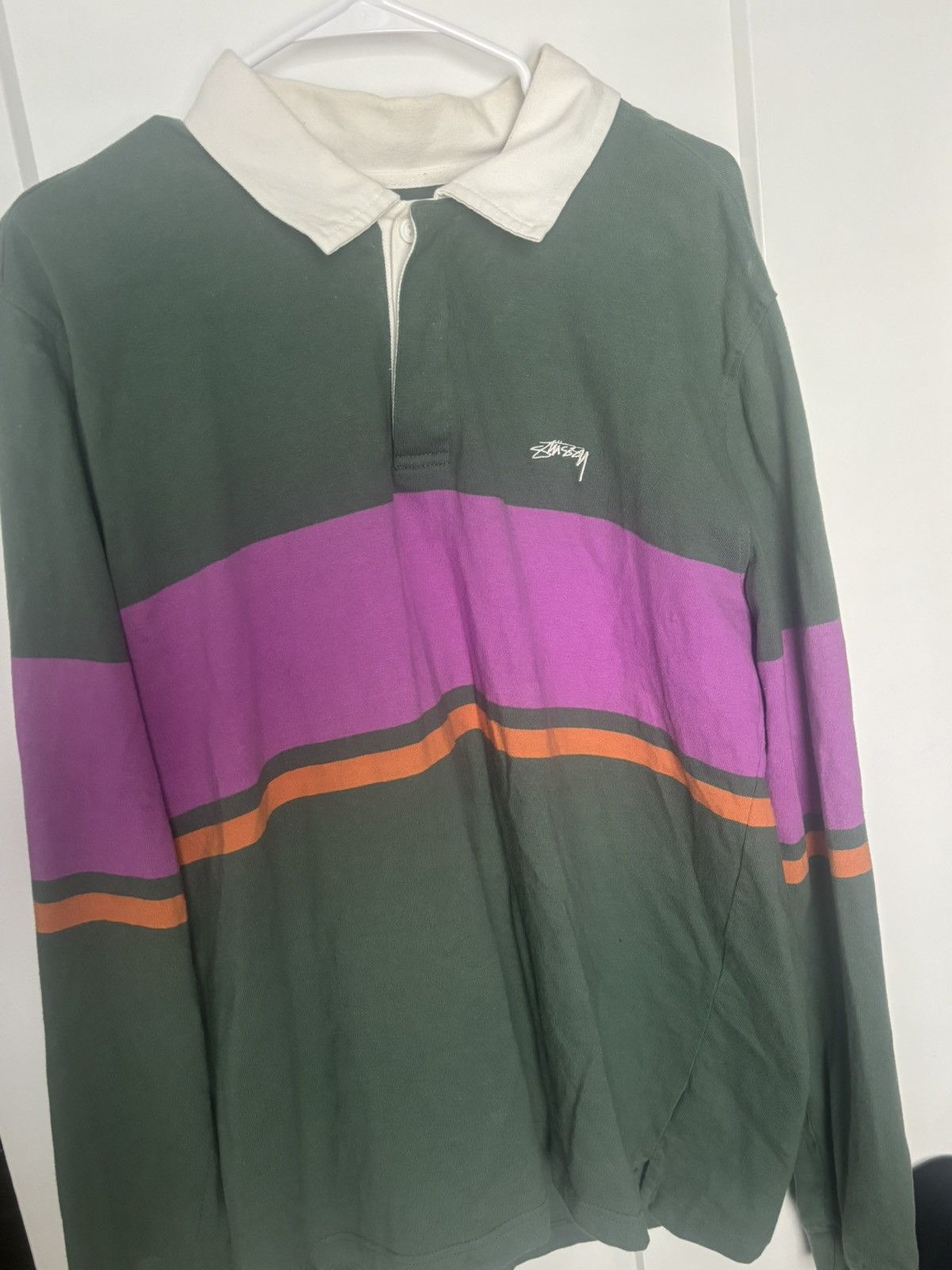 Stussy Stussy Rugby Polo Size US L / EU 52-54 / 3 - 1 Thumbnail