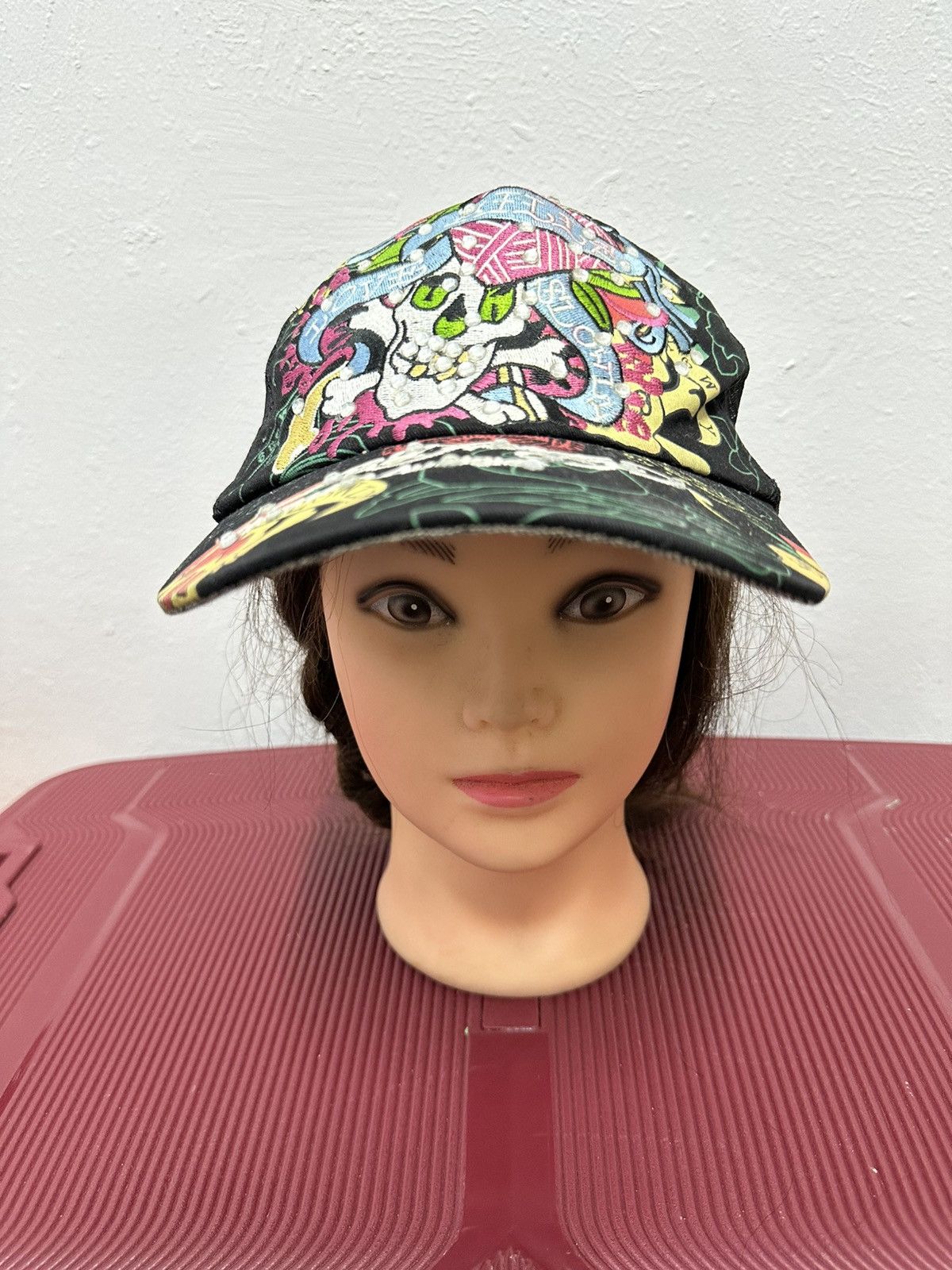 Ed Hardy Ed Hardy Cap by Christian Audigier Vintage Tattoo Size ONE SIZE - 2 Thumbnail