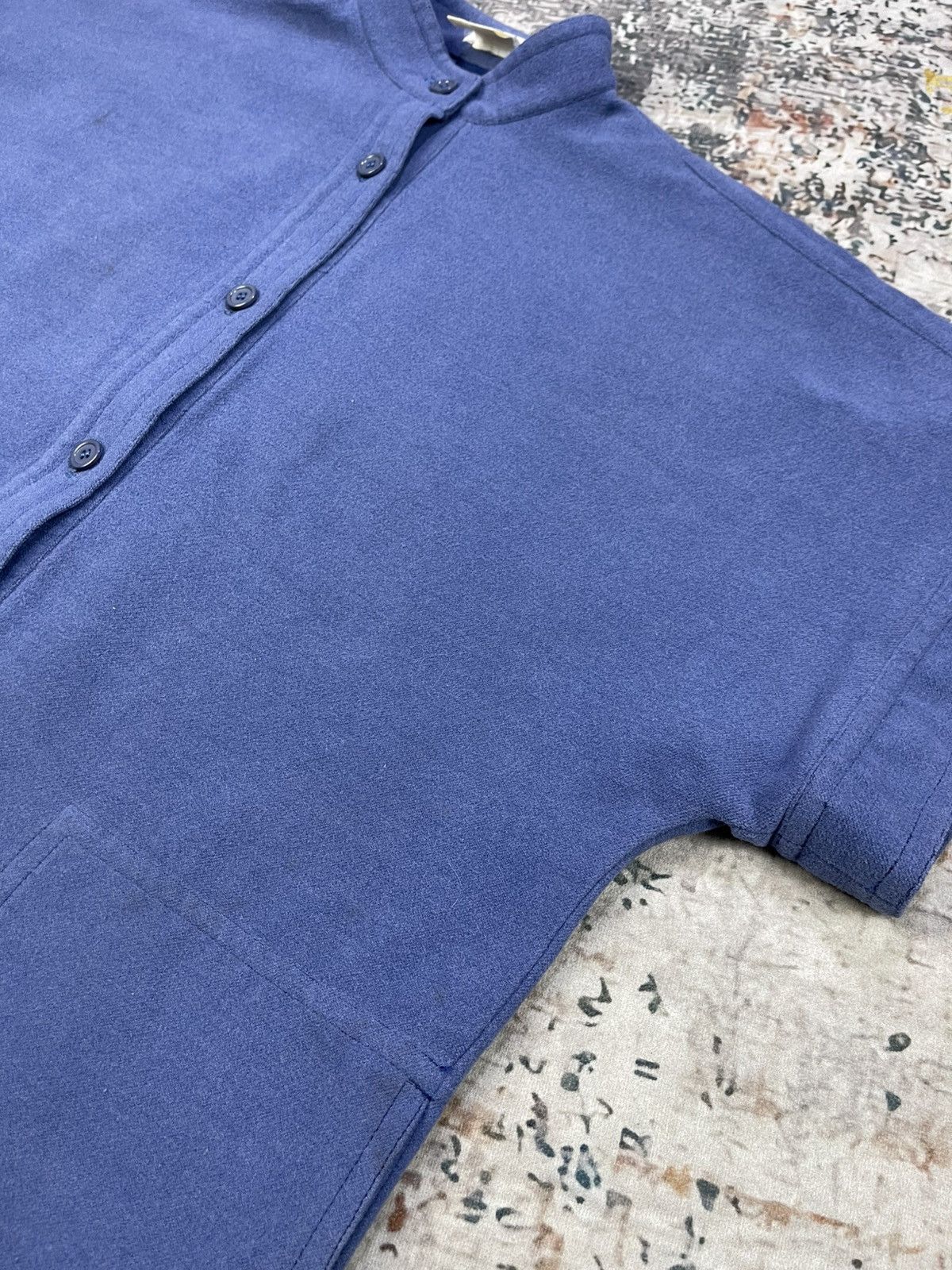 Issey Miyake Vtg I.S Issey Sport French Sleeve Button Down Cardigan Size ONE SIZE - 13 Thumbnail