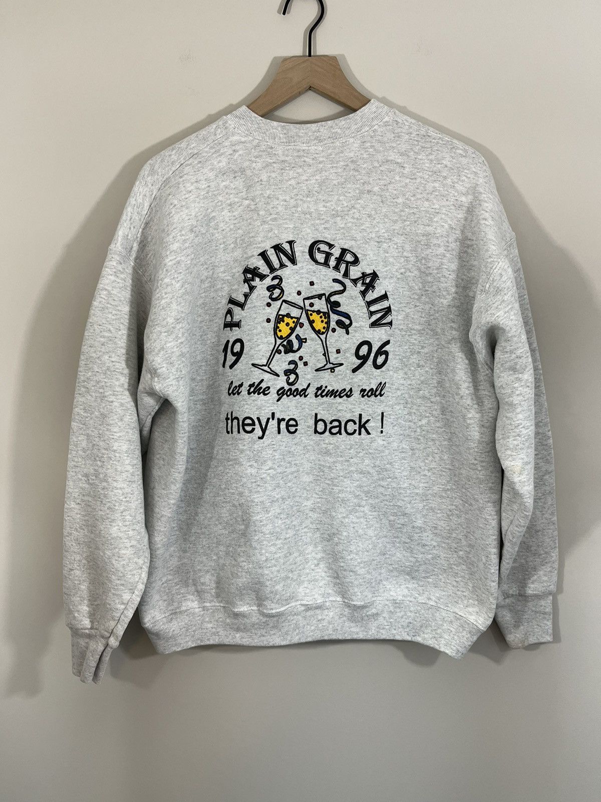 Vintage 1996 Let The Good Times Roll 90s Farm Crewneck Size US L / EU 52-54 / 3 - 2 Thumbnail