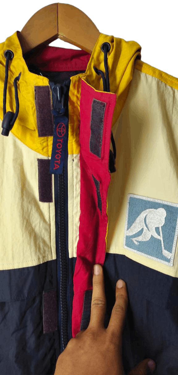 VINTAGE OLYMPIC 90 NAGANO MIZUNO TOYOTA WINDBREAKER JACKET