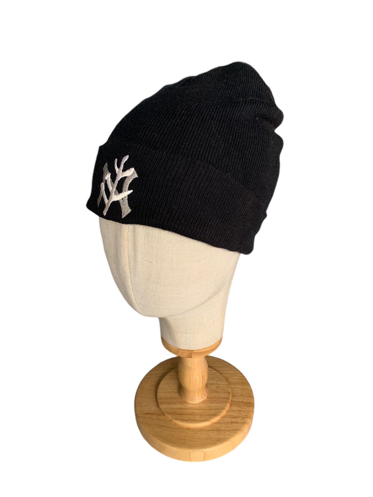 Japanese Brand New York Yankess Parody Japanese Traditional Design Beanie Size ONE SIZE - 5 Thumbnail