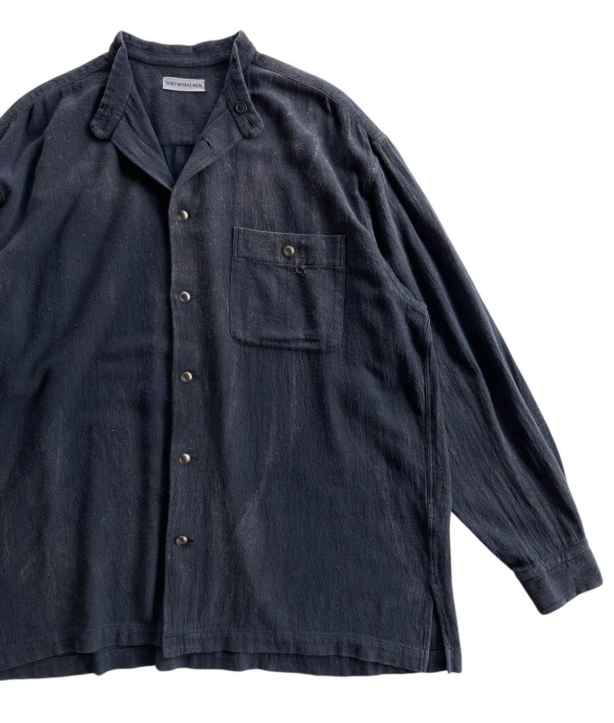 Issey Miyake Archive❗️Issey Miyake Men Abstract Oversize Avantgarde Shirt Size US L / EU 52-54 / 3 - 8 Thumbnail