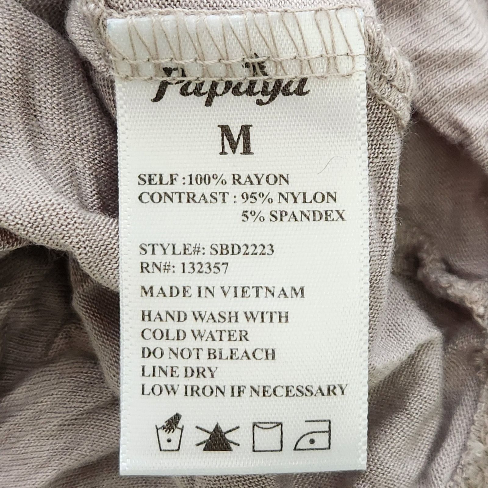 Other Papaya Gray Tiered Ruffled Spaghetti Strap Racerback Top M Size M / US 6-8 / IT 42-44 - 4 Thumbnail