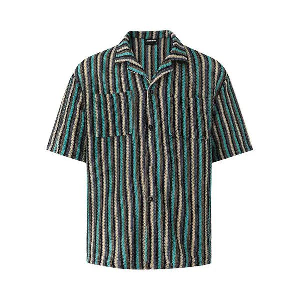 Other Miyahara x Nana Striped Button Short Sleeve Shirt Size US M / EU 48-50 / 2 - 5 Thumbnail