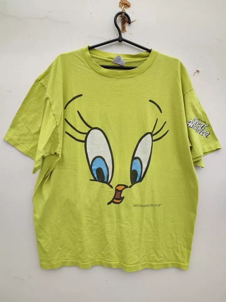 Vintage Vintage Looney Tunes Six Flag Great America 90s Size US XXL / EU 58 / 5 - 8 Thumbnail