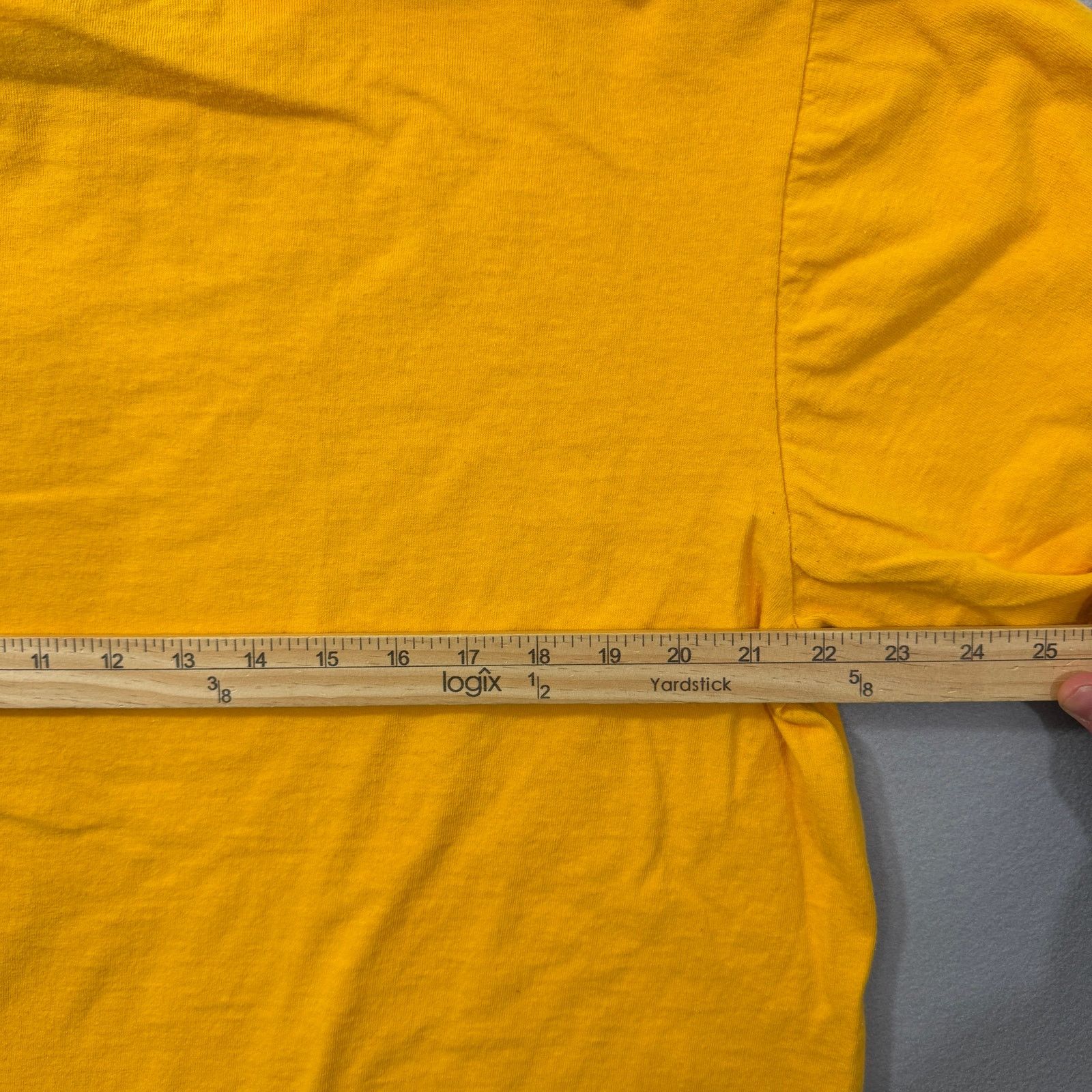 Nike Vintage Nike Swoosh Shirt Men's Large Boxy Yellow y2k Logo Size US L / EU 52-54 / 3 - 6 Thumbnail