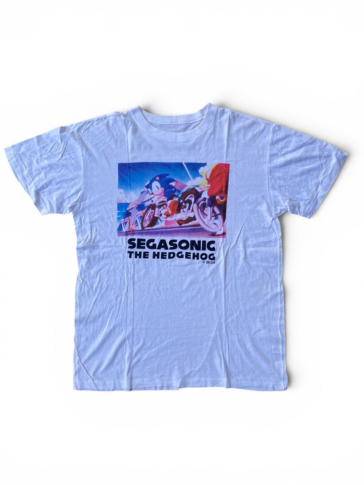 Anime Vintage 90’s Segasonic Game Japan Promo Sonic The Hedgehog Size US L / EU 52-54 / 3 - 1 Thumbnail
