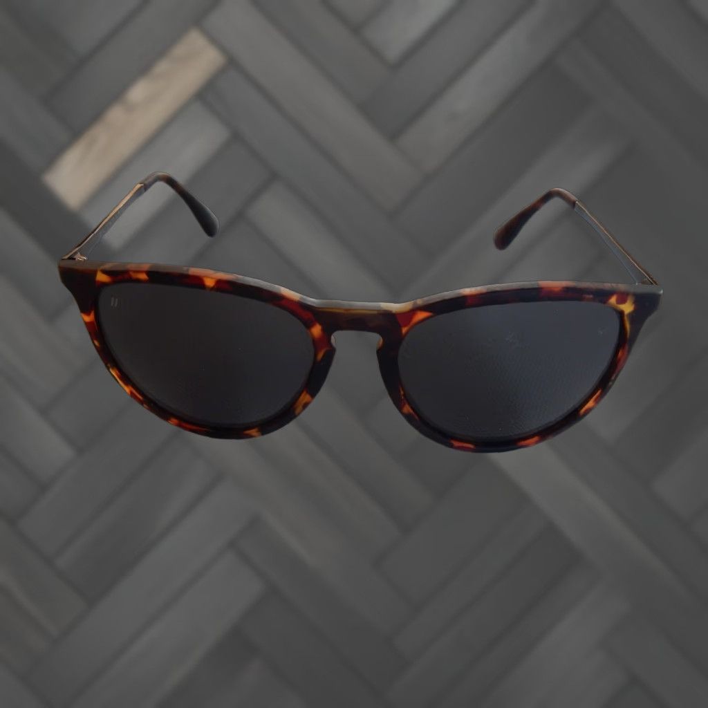Vintage Blenders Polarized Sunglasses Brown Unisex Adults Size ONE SIZE - 1 Thumbnail