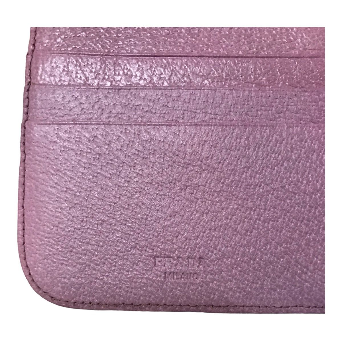 Prada Prada Pink Leather wallet Size ONE SIZE - 6 Thumbnail