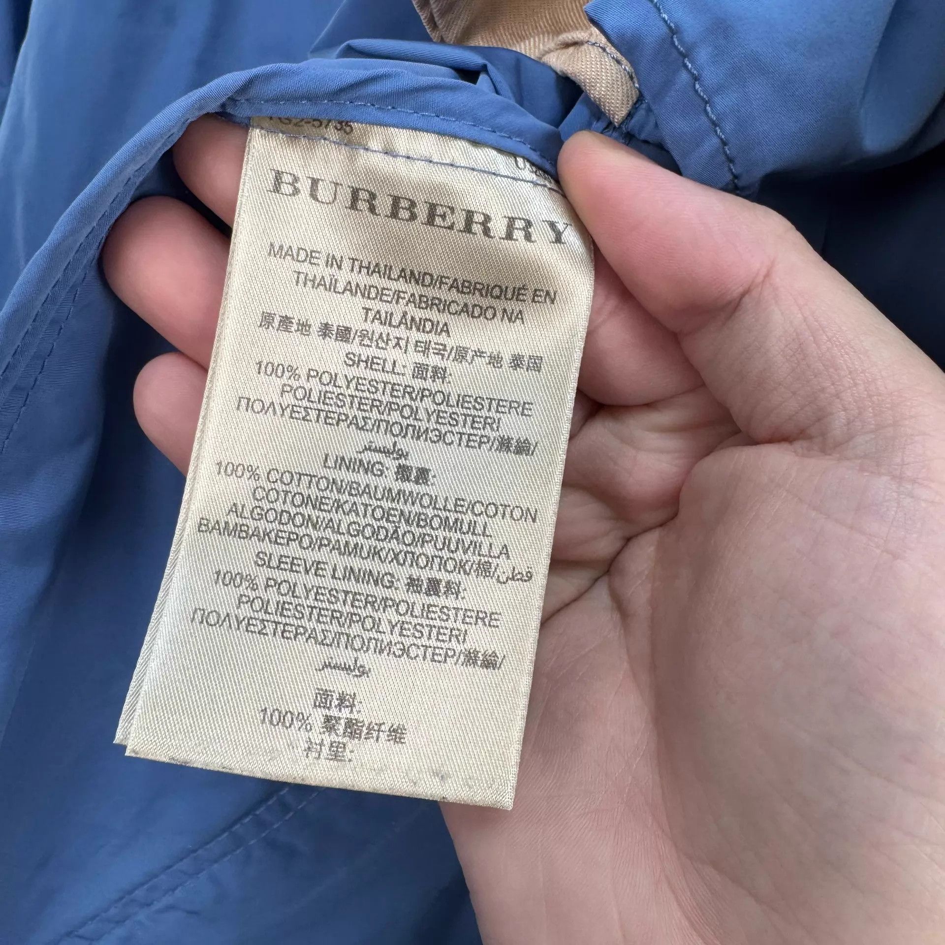 Burberry Burberry Check Zip L Jacket Stained Size L / US 10 / IT 46 - 8 Thumbnail