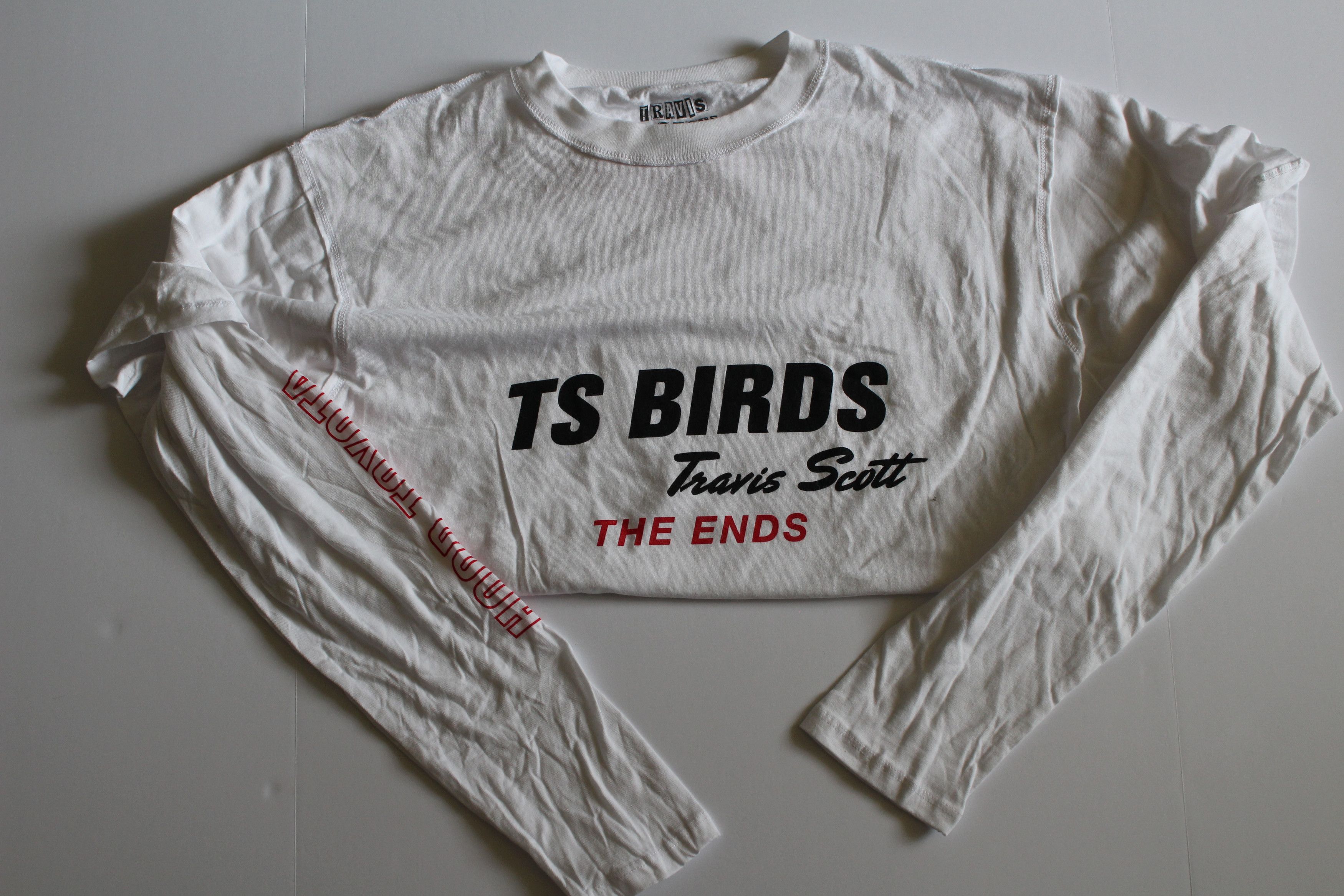 Travis Scott Travis scott 2016 Birds archive tour tee Size US XL / EU 56 / 4 - 1 Thumbnail