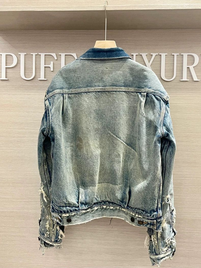 Saint Laurent Paris Saint Laurent Paris Saint Laurent Denim Jacket XS with Tag Size US XS / EU 42 / 0 - 2 Thumbnail
