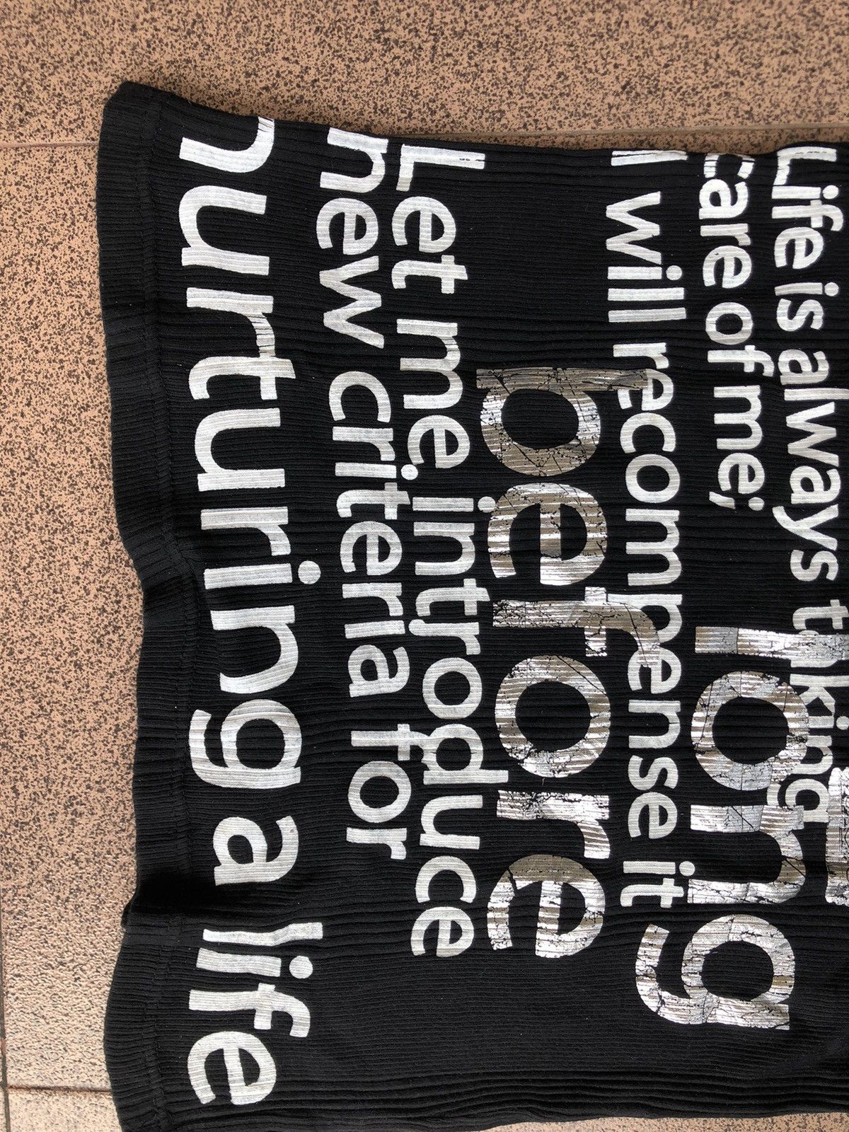 Japanese Brand Time Step Words Poem shirt Size US M / EU 48-50 / 2 - 6 Thumbnail