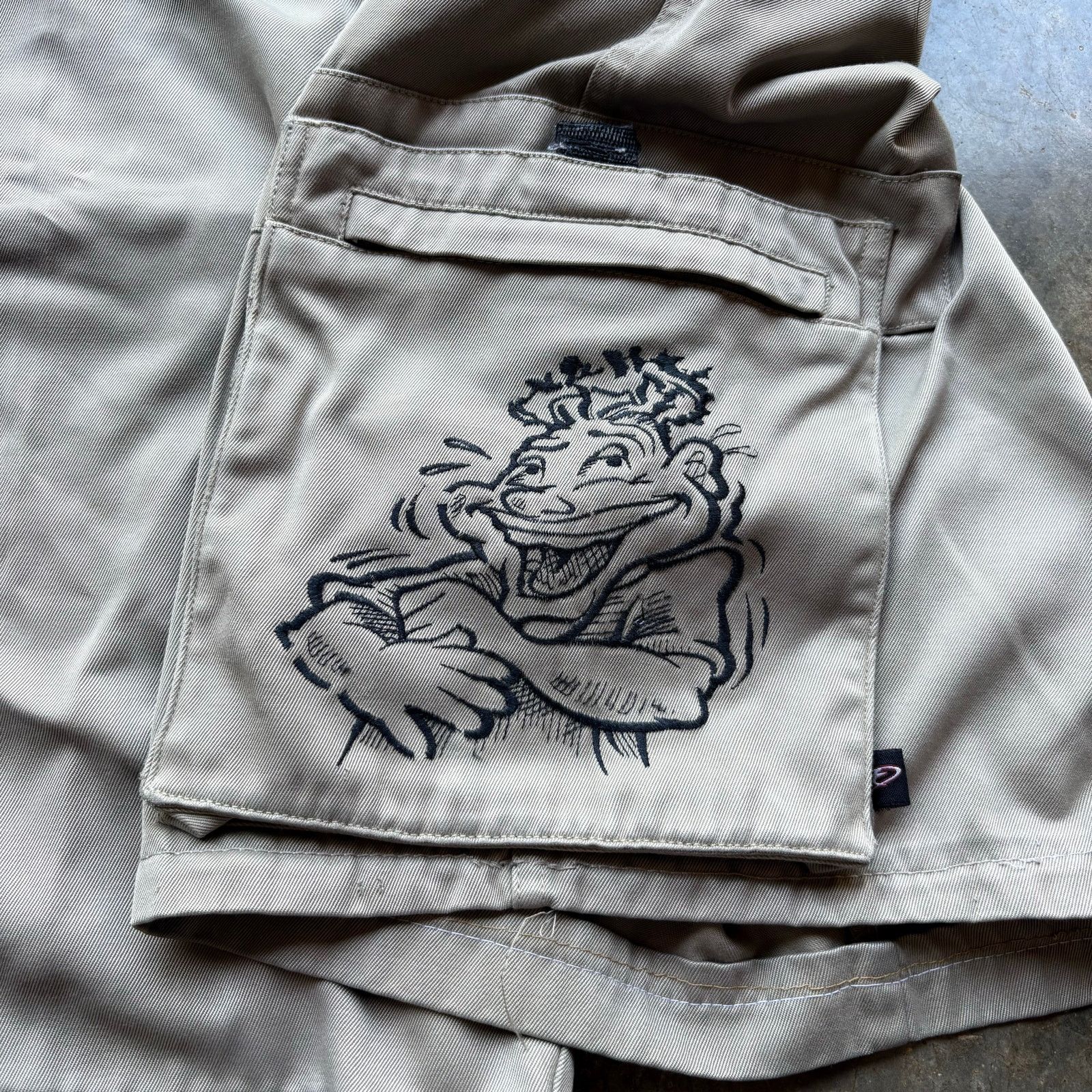 Southpole Cool Vintage Y2K Embroidered Surf Style Shorts Size US 38 / EU 54 - 2 Thumbnail