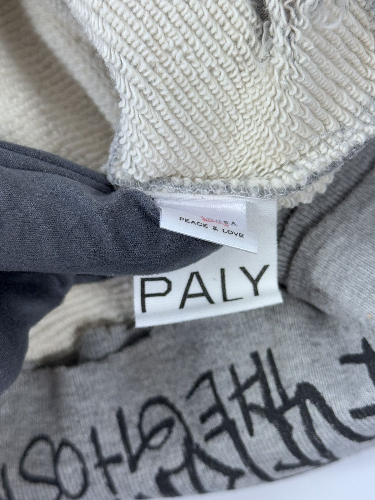 Paly Hollywood GRAPHIC DRAW PRINT DISTRESSED SWEATSHIRT Size US XXL / EU 58 / 5 - 8 Thumbnail