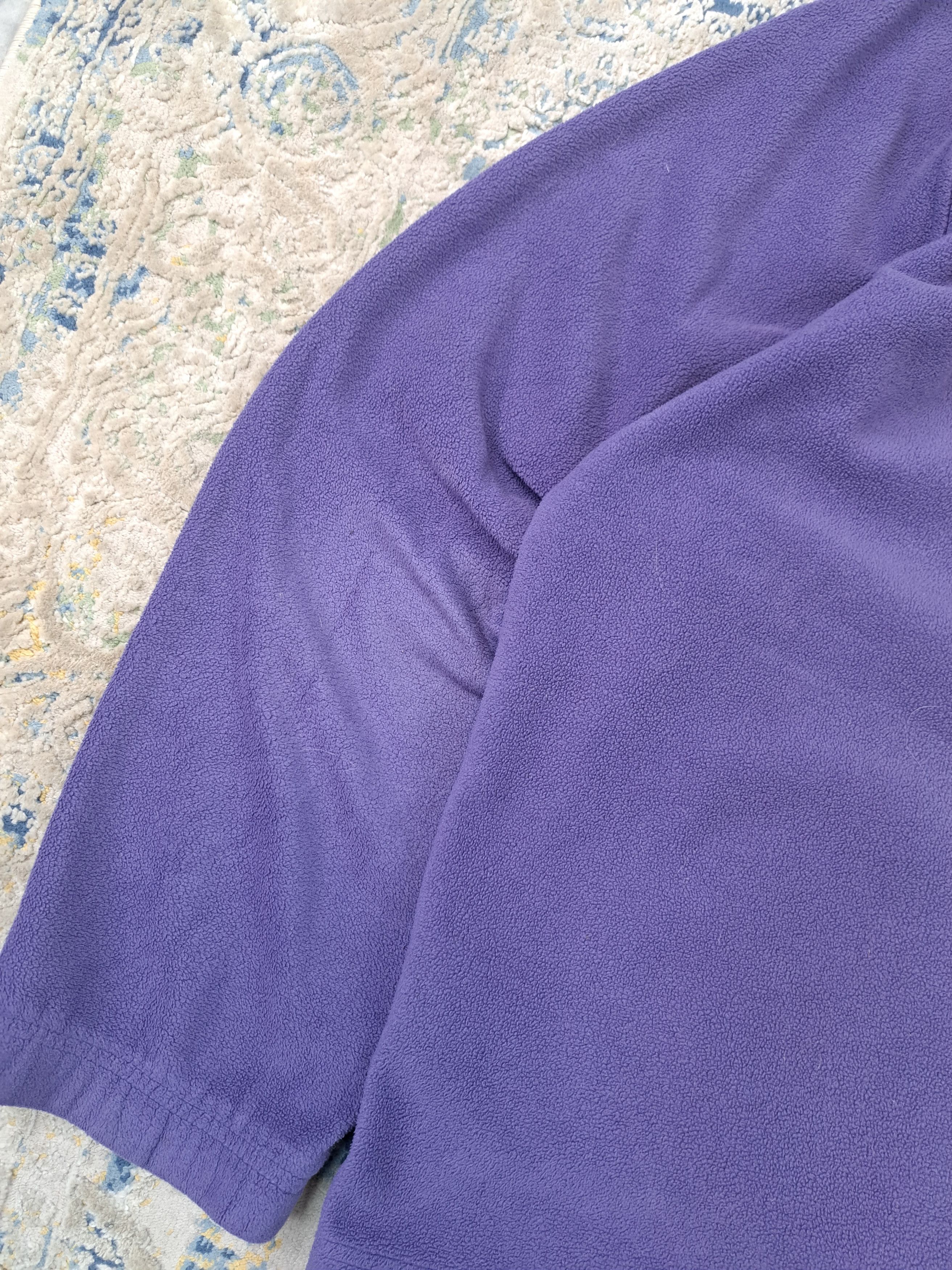Kappa Vintage y2k Kappa Purple Fleece Zip Up Outdoor Streetwear Size US XL / EU 56 / 4 - 6 Thumbnail