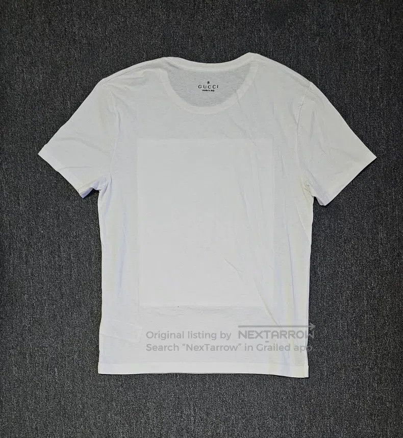 Gucci Gucci White floral print patch short-sleeved T-shirt Size US M / EU 48-50 / 2 - 5 Thumbnail