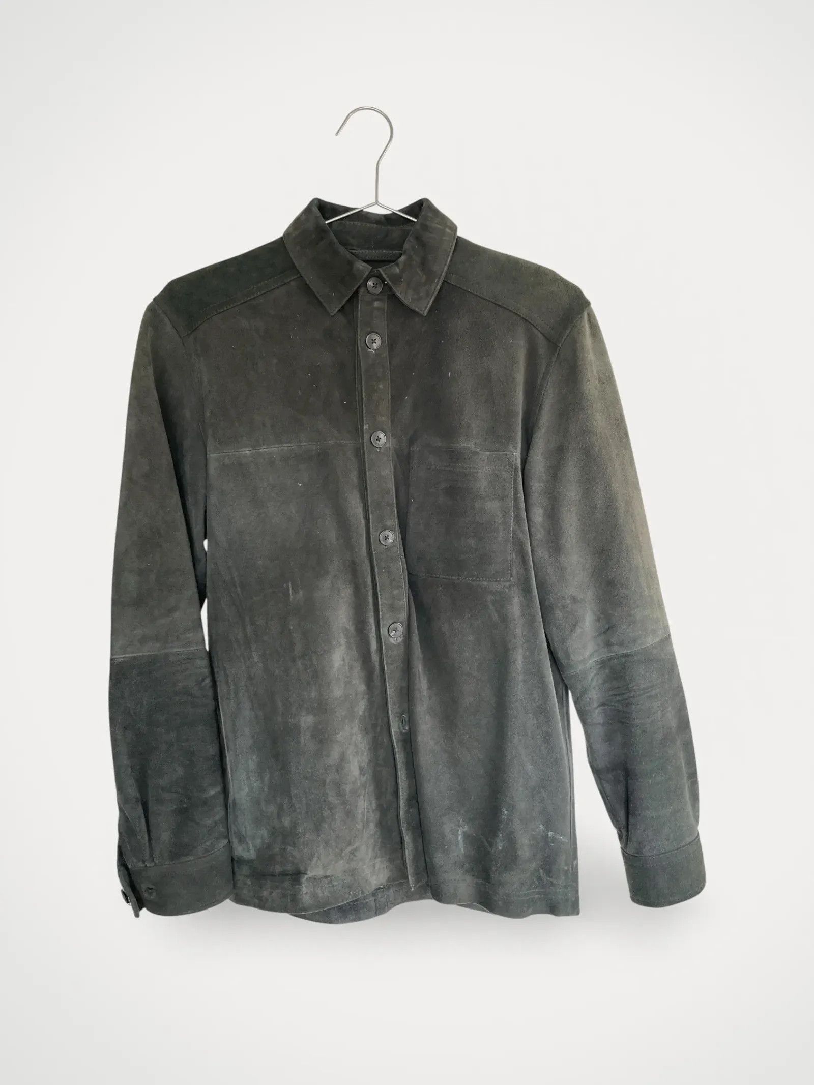 Weekday Weekday Mike Shirt Leather Jacket Size XS / US 0-2 / IT 36-38 - 1 Thumbnail