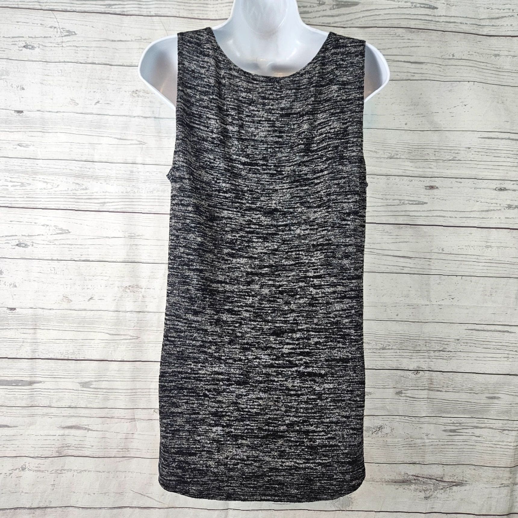 Joseph Ribkoff Joseph Ribkoff Tank Womens Sz 14 Black Gray Scoop Neck Size XL / US 12-14 / IT 48-50 - 3 Thumbnail