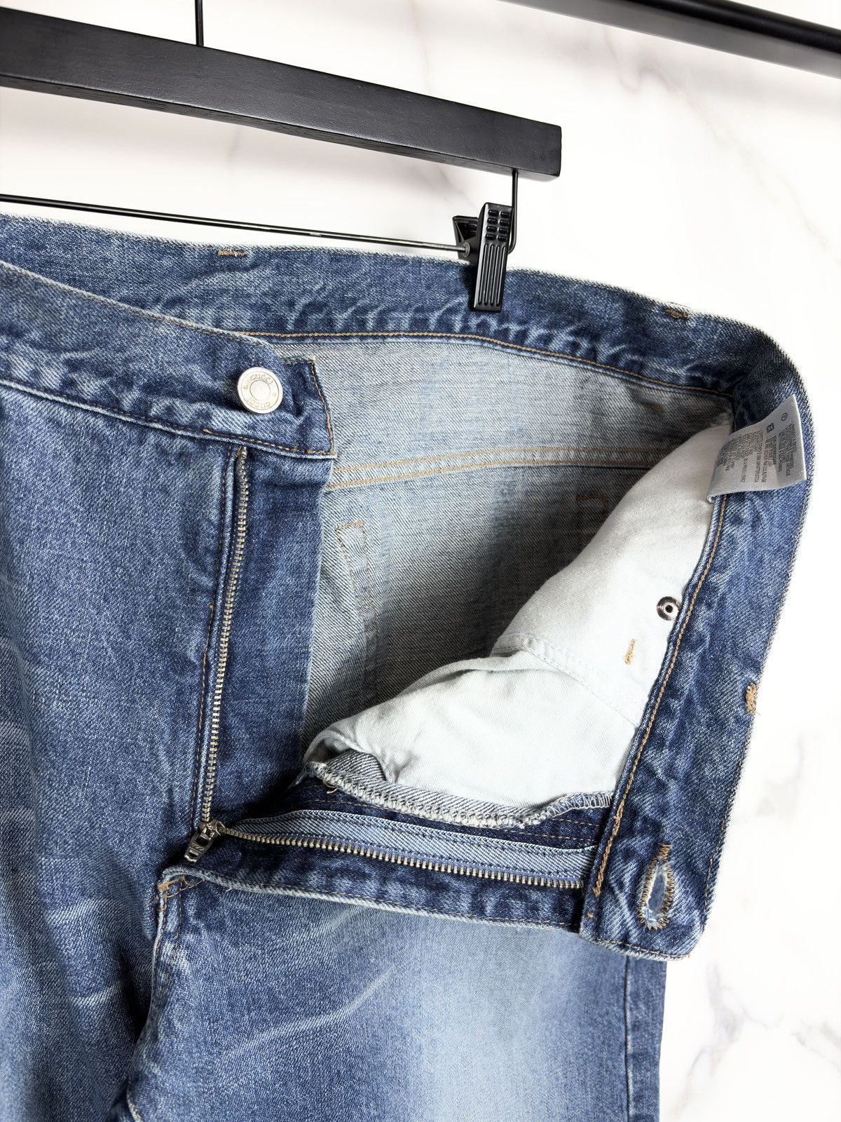 Gucci FW01 Gucci By Tom Ford Vintage Embroidered G Denim Jeans Size US 40 / EU 56 - 5 Thumbnail