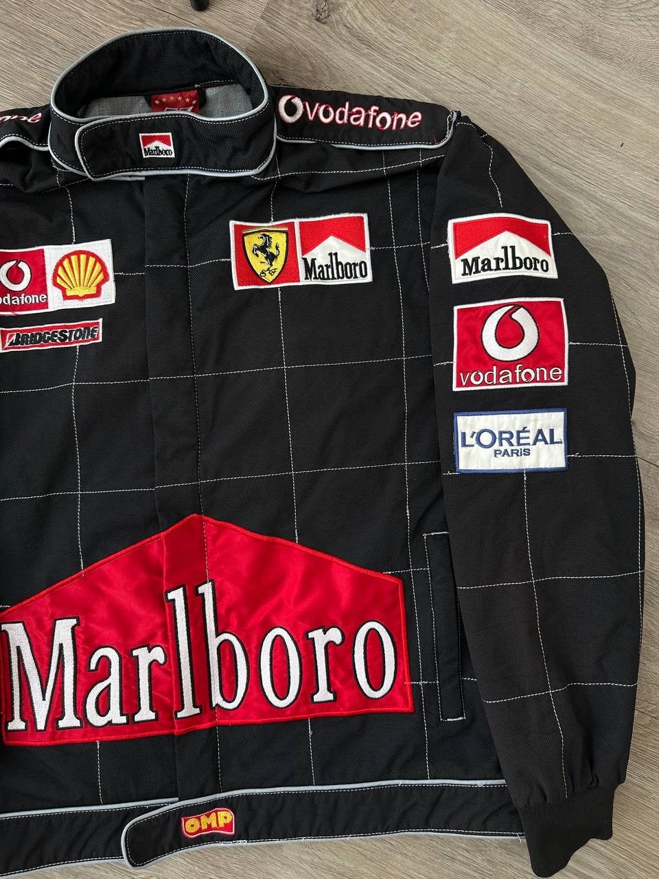 Ferrari × Marlboro Vintage Ferarri Racing Marlboro Black Jacket Size US M / EU 48-50 / 2 - 8 Thumbnail