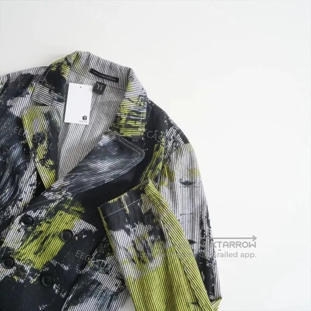 Y's Abstract Print Jacket by Y's Yohji Yamamoto. Size US L / EU 52-54 / 3 - 6 Thumbnail