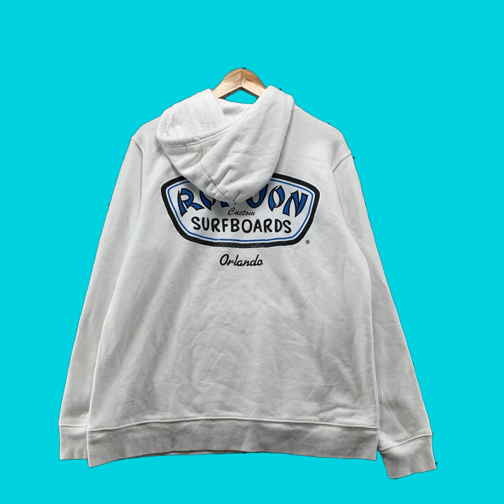 Ron Jon Surf Shop Ron Jon Surf Shop Hoodie Mens M White Pullover Long Sleeve Orlando Shirt? Size US M / EU 48-50 / 2 - 1 Thumbnail