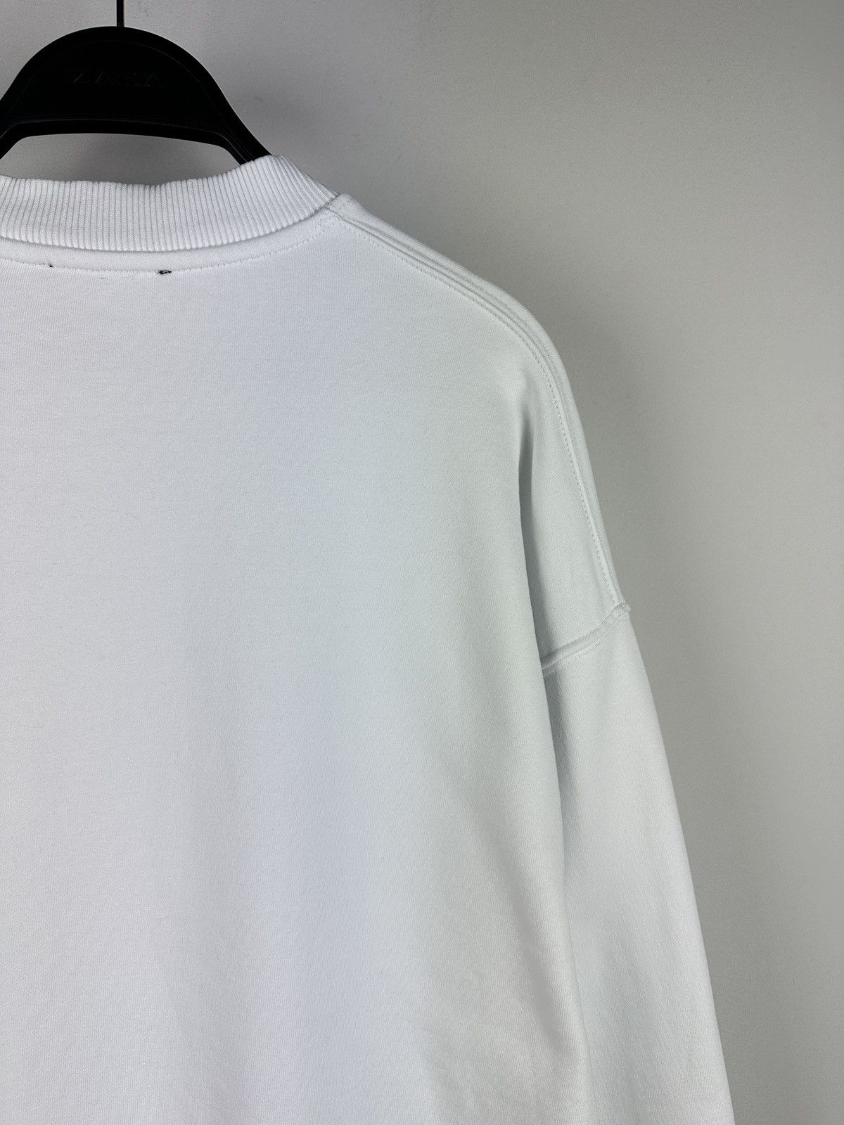 Versace × Versace Jeans Couture Versace Jeans Couture White Sweatshirt Reflective Logo Size US M / EU 48-50 / 2 - 17 Thumbnail