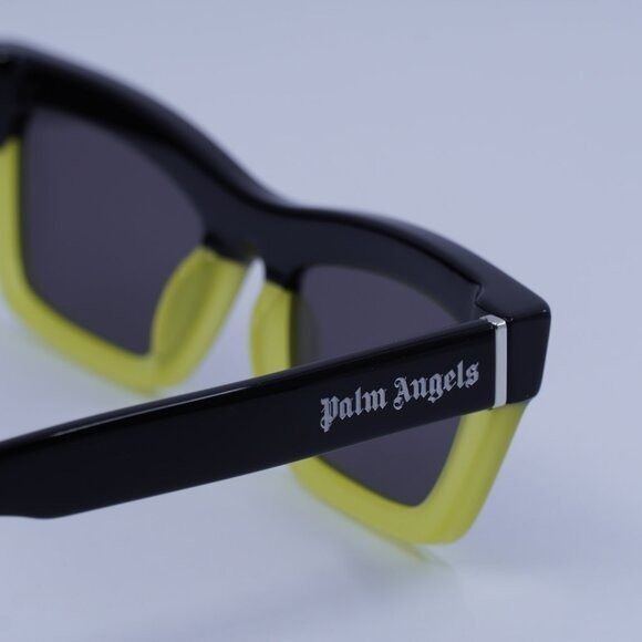 Palm Angels Palm Angels PERI108 MELROSE 1807 Sunglasses Black Cat Eye Size ONE SIZE - 8 Thumbnail