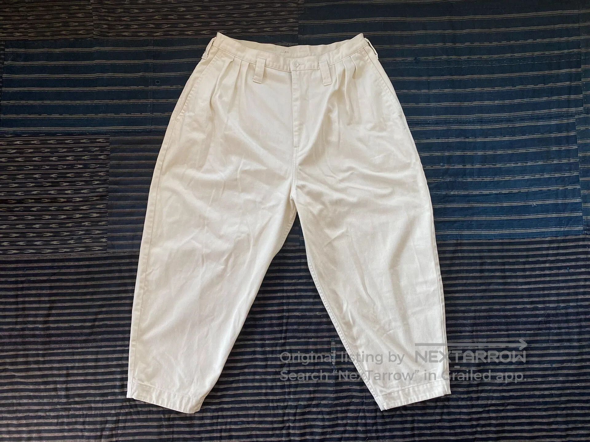 Porter Classic summer white cotton pants. Size US 34 / EU 50 - 1 Thumbnail