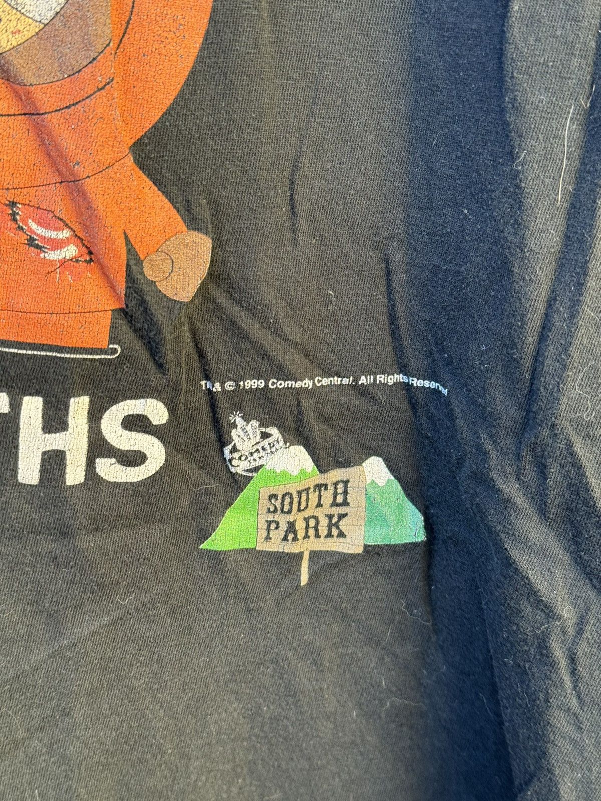 Cartoon Network 1999 South Park The Many Deaths of Kenny vintage t-shirt tee Size US M / EU 48-50 / 2 - 9 Thumbnail