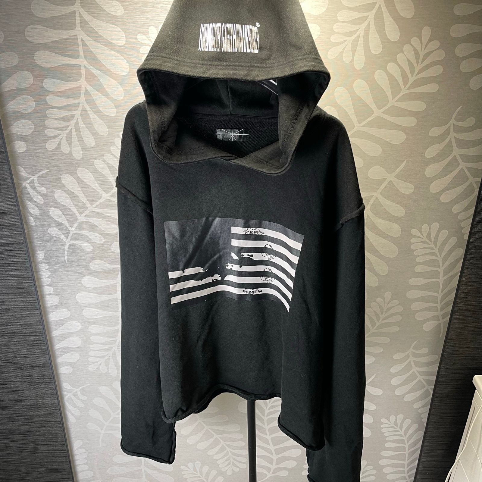 トップス vetements black foodie opium archive A$AP Rocky × Vetements Black Opium USA American Flag Vetements