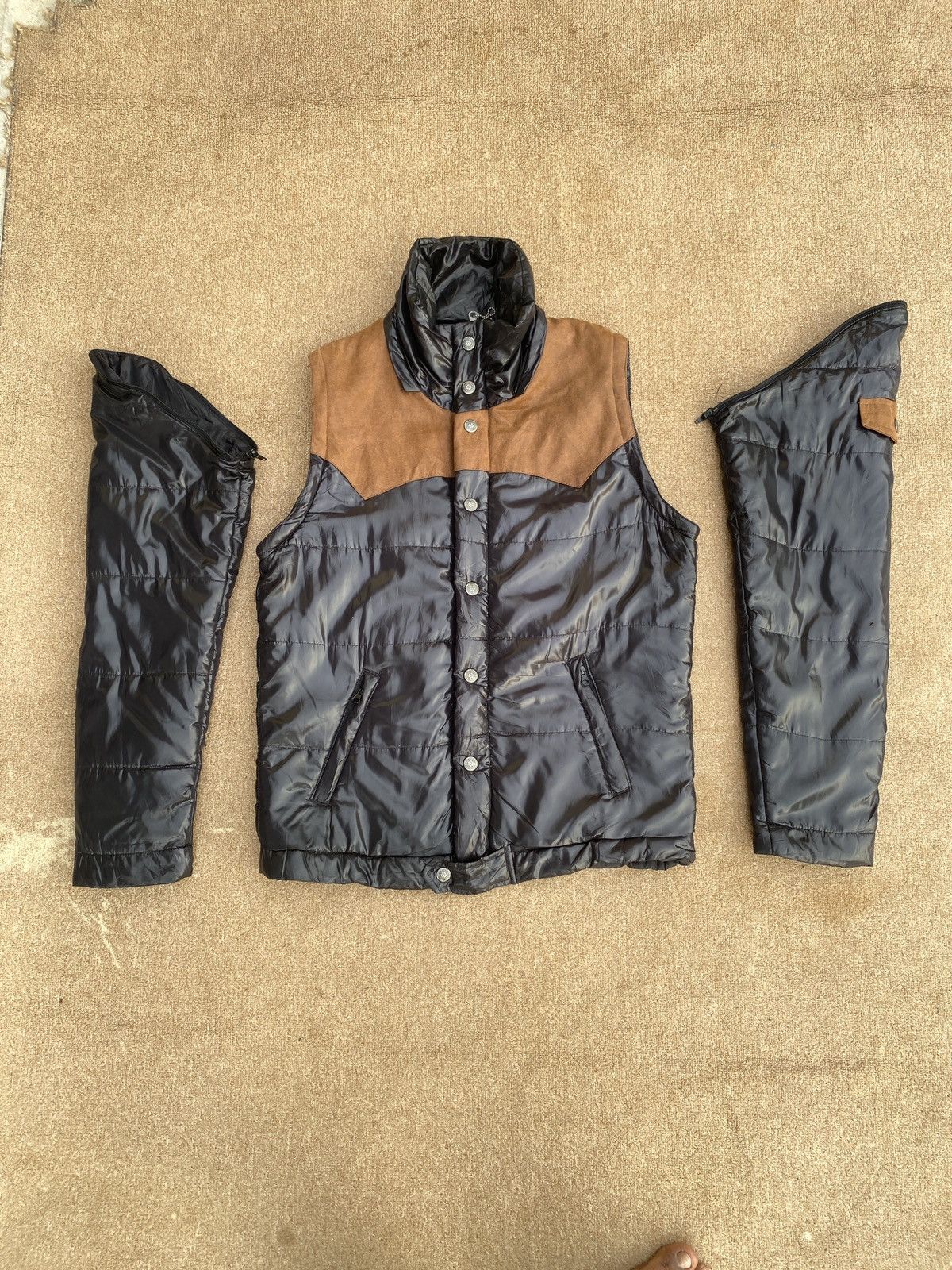 Japanese Brand × Vintage Vintage armer francies puffer jacket Size US L / EU 52-54 / 3 - 13 Thumbnail