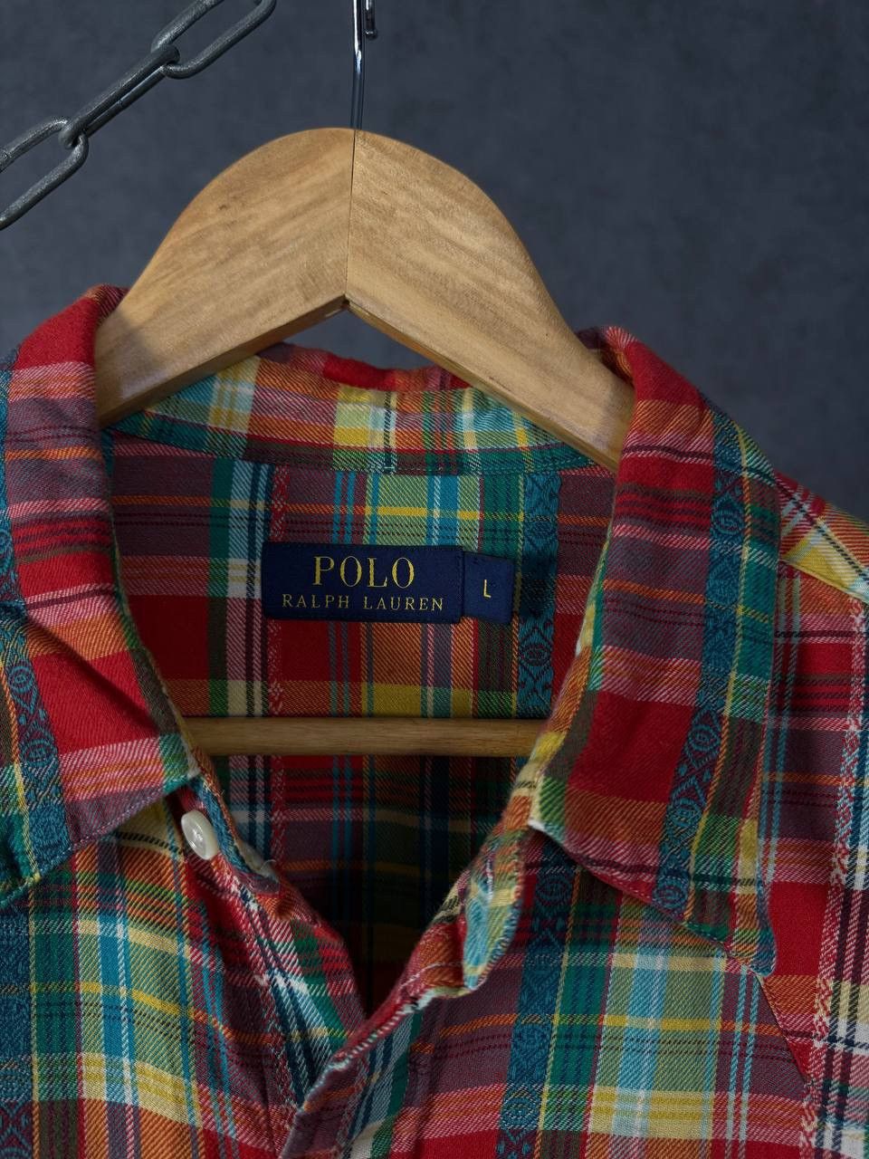 Polo Ralph Lauren Polo Ralph Lauren designer checkered shirt Size US L / EU 52-54 / 3 - 3 Thumbnail