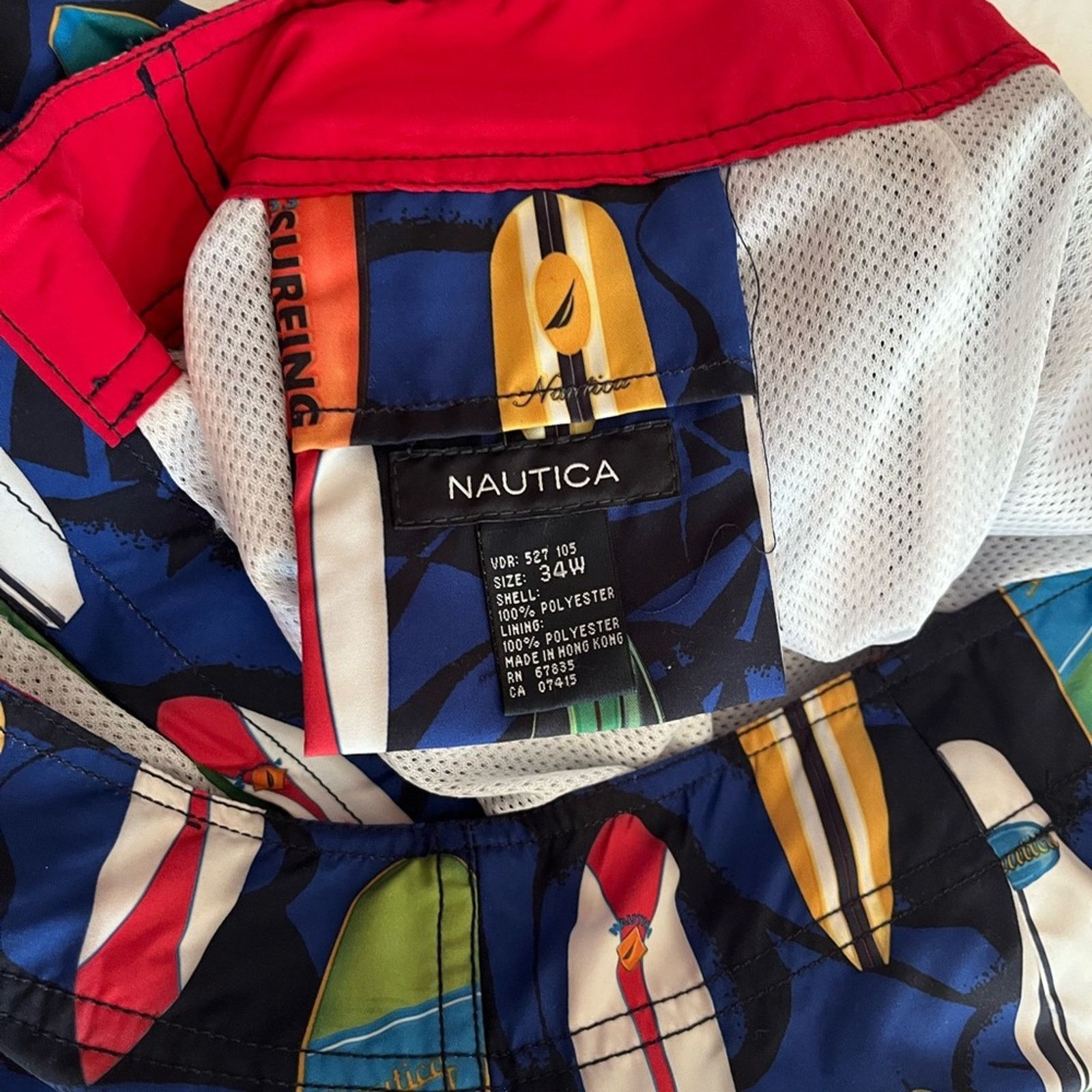 Nautica NWT Nautica Mens Swim Trunks Surf Board Shorts Size 34 Size US 34 / EU 50 - 4 Thumbnail