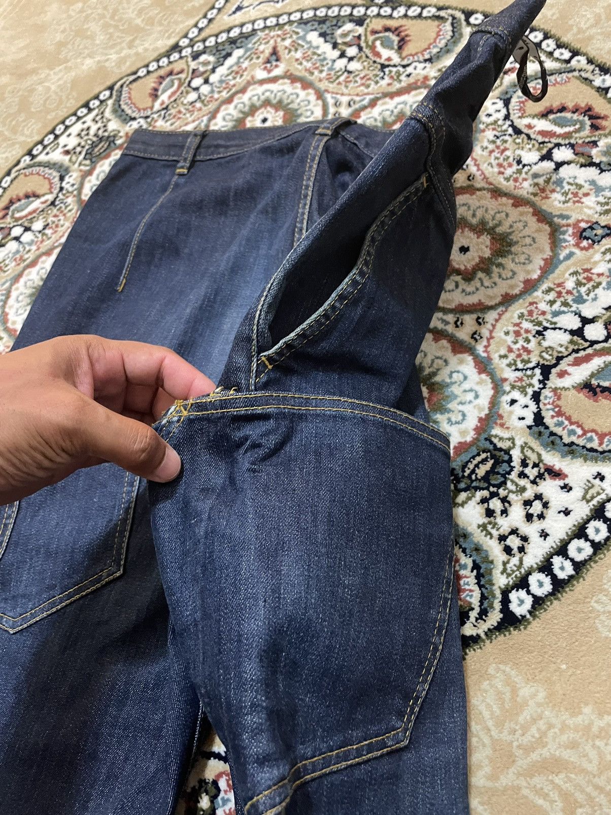 Issey Miyake × Vintage × mercibeaucoup Issey Miyake Denim Mercibeaucoup Made in Japan Size US 33 - 4 Thumbnail