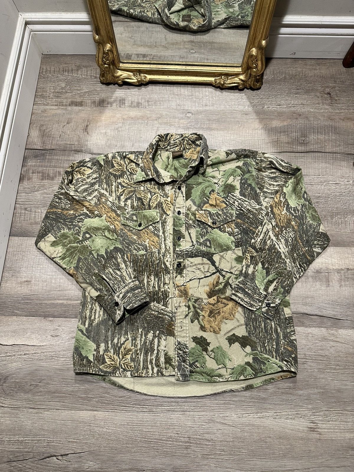 Realtree × Vintage Vintage camo button up Size US L / EU 52-54 / 3 - 1 Thumbnail