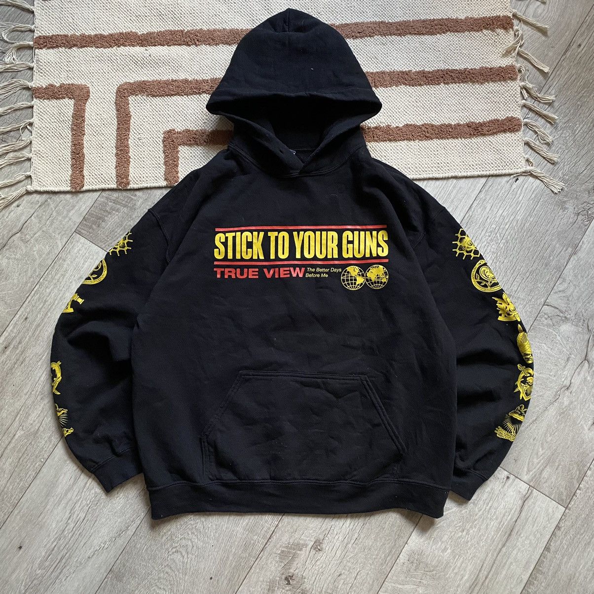 Band Tees STICK TO YOUR GUNS HARDCORE BAND DOUBLE SIDE PRINT HOODIE Size US L / EU 52-54 / 3 - 2 Thumbnail