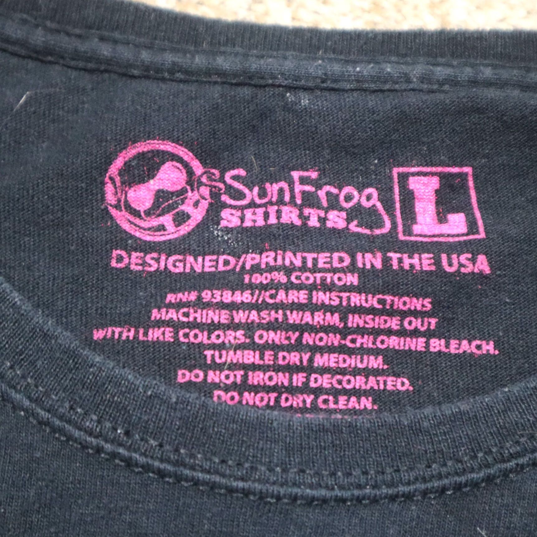 Vintage VINTAGE Rosie the Riveter Food Service T-Shirt Womens Large Black 90s Cafeteria Gift Size L / US 10 / IT 46 - 3 Thumbnail
