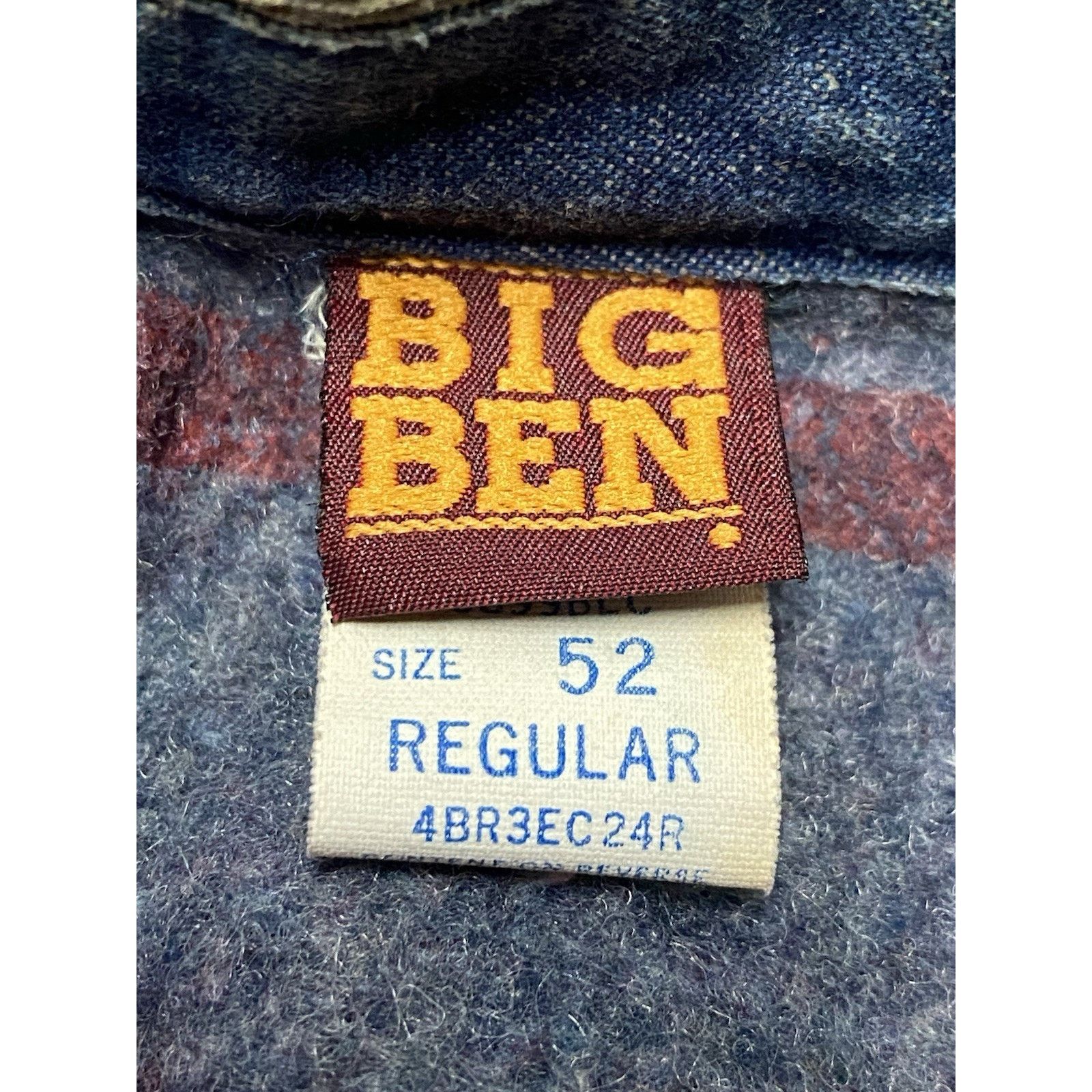 Wrangler Vtg 70'S-80'S Wrangler Big Ben Denim Coat USA Size XXL 52 Size US XXL / EU 58 / 5 - 5 Thumbnail