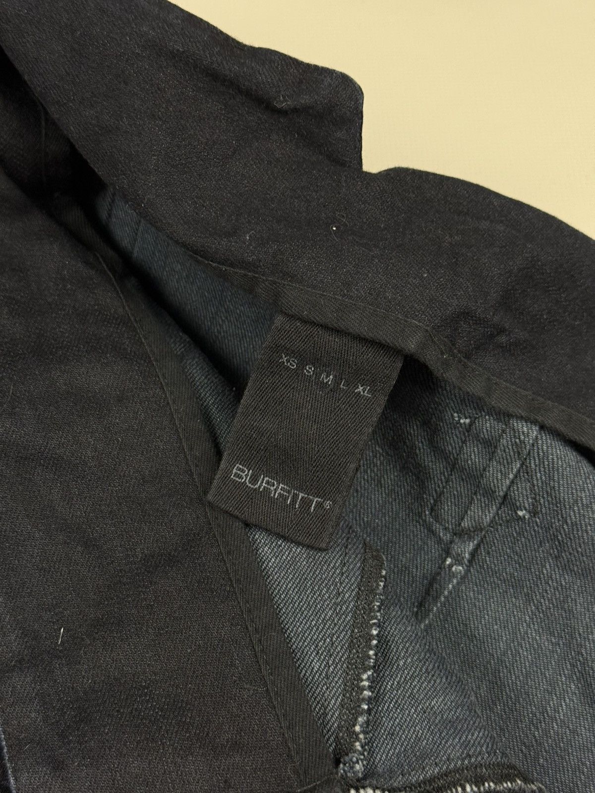 Other Burfitt Avant-Garde High Waist Buckle Back Cropped Jeans Size 30" / US 8 / IT 44 - 14 Thumbnail