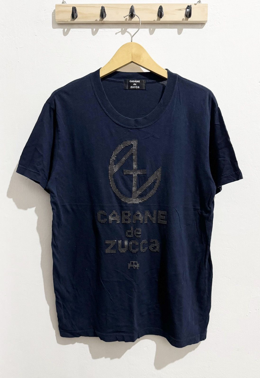 CABANE de ZUCCa × Issey Miyake × Japanese Brand Cabane de Zucca glitter tshirt Size US L / EU 52-54 / 3 - 1 Thumbnail