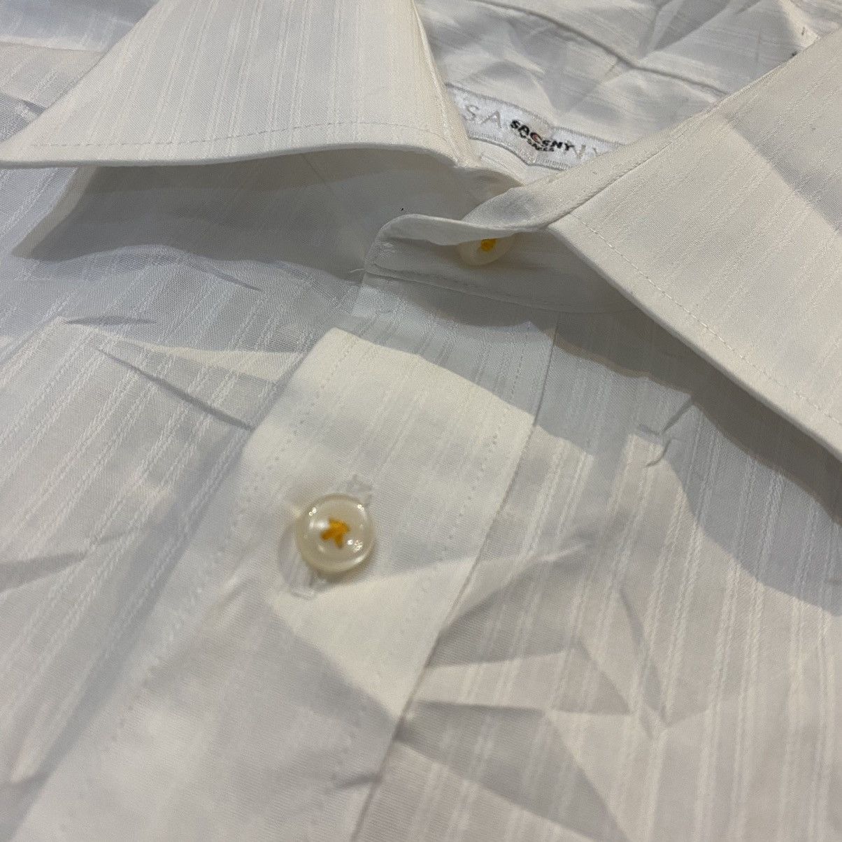Yohji Yamamoto 2000s Sacsny Y'Saccs - Yohji Yamamoto Shirts Button Up Size US XL / EU 56 / 4 - 9 Thumbnail