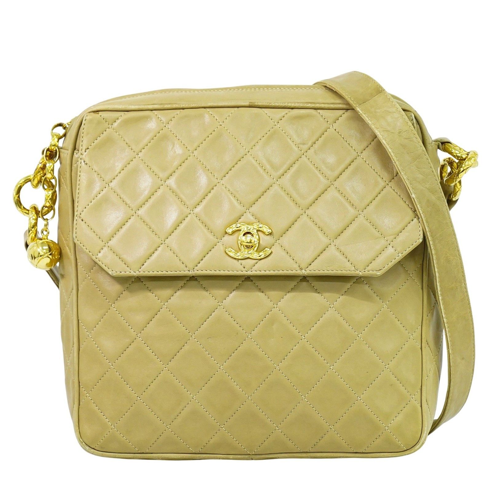 Chanel Chanel Vintage Camera bag Quilted Lambskin Size ONE SIZE - 1 Thumbnail