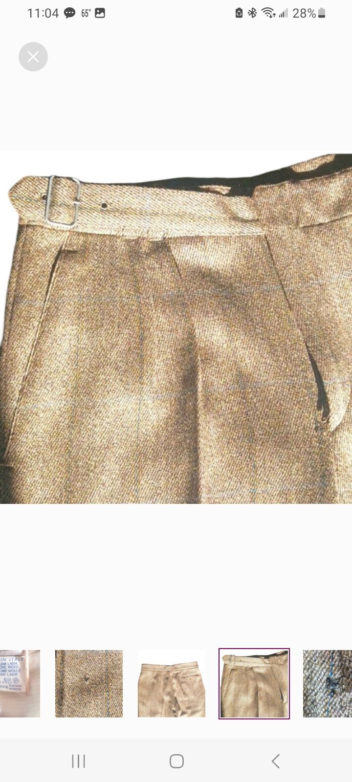 Zanella Zanella Pure Wool Pants Size US 32 / EU 48 - 6 Thumbnail