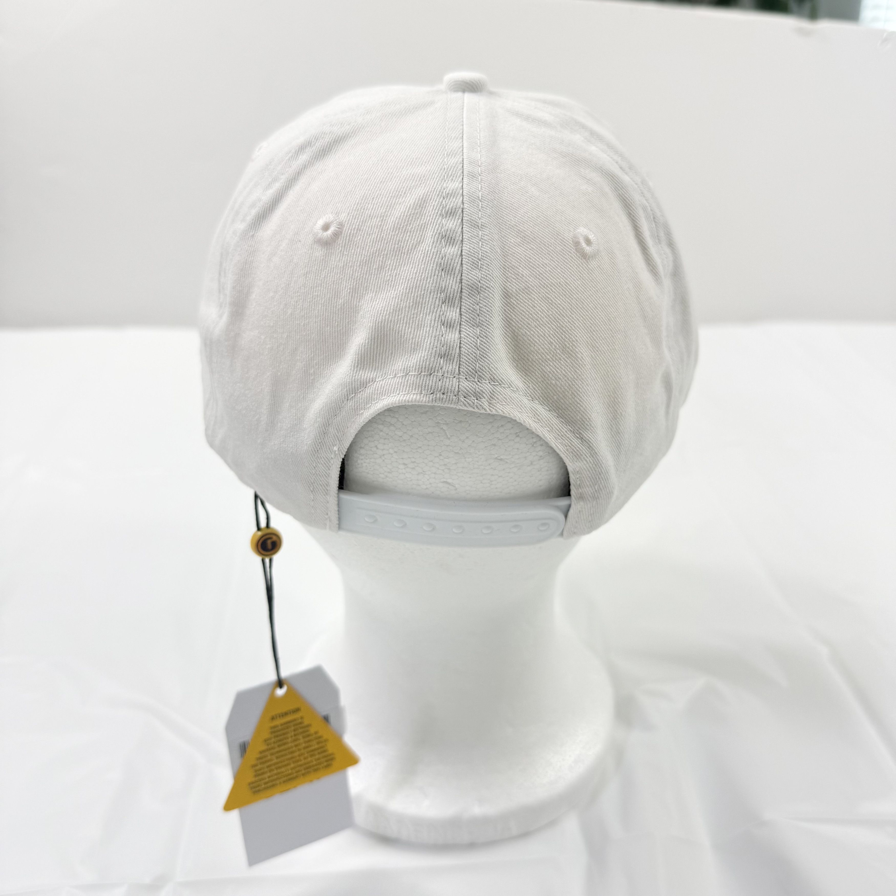 Gallery Dept. Gallery Dept White DEPT Logo Embroidered Snapback Hat Size ONE SIZE - 3 Thumbnail