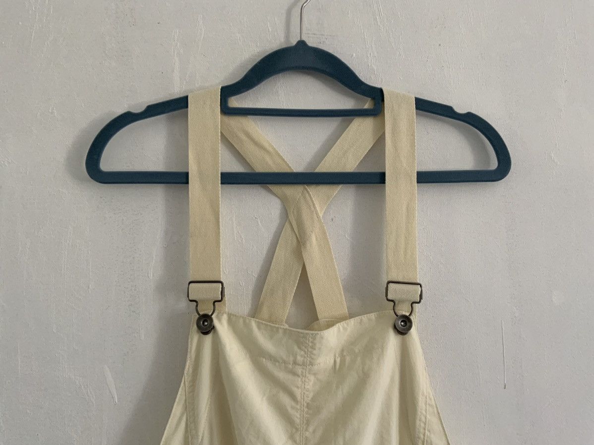Japanese Brand Moussy Deadstock Cream Coveralls Size US 44 / EU 60 - 3 Thumbnail